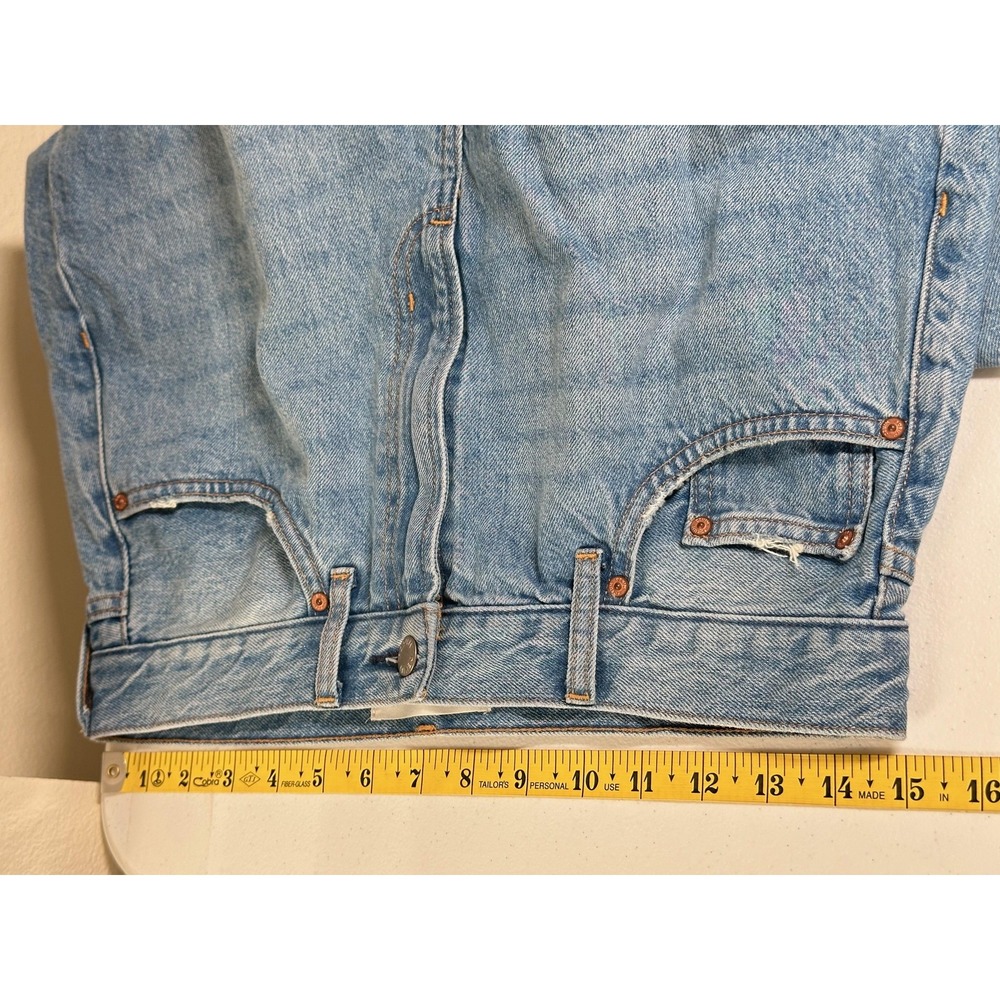 Denim Forum Aritzia Skirt Womens 29 90s Vintage Maxi Jean Country Western Party - Picture 10 of 11
